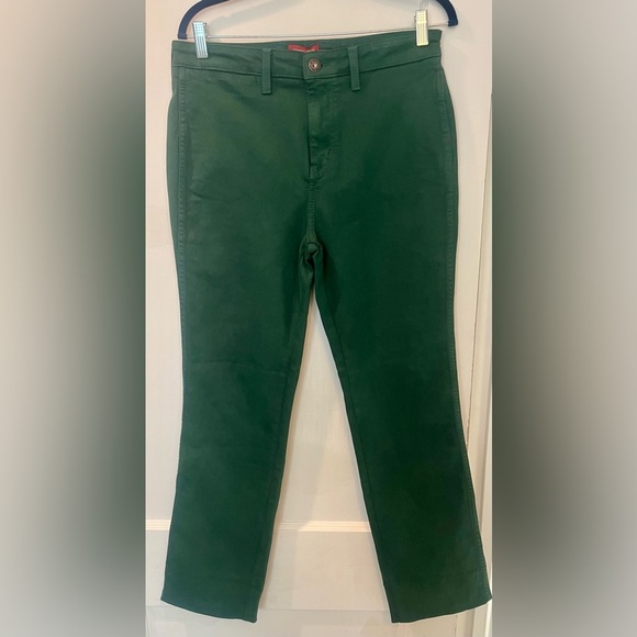 Johnny Was The Sancere Straight Leg Jean Dark Sea Green Size 30 NWT - Picture 5 of 9